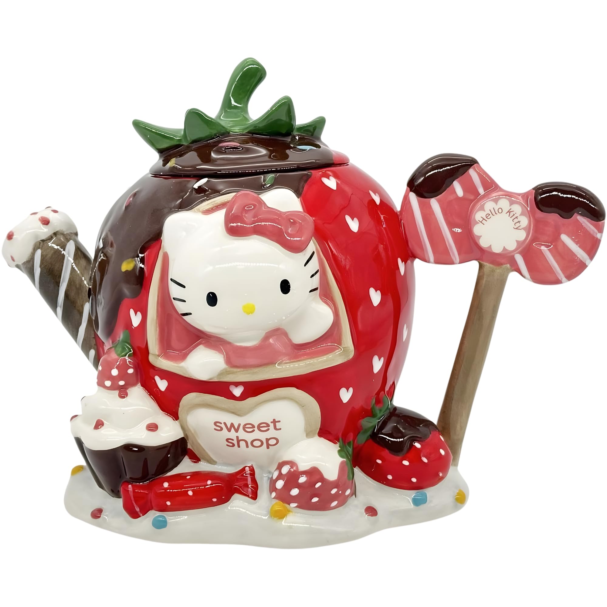Amazon.com: Blue Sky Clayworks Hello Kitty Sweet Strawberry Shop